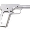 Government Frame With Checkered Grip  Stainless Right