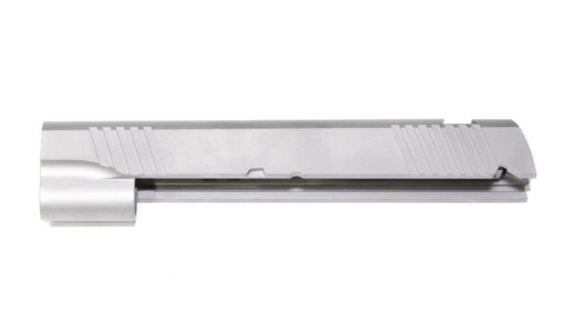 Commander Slide  Stainless  ACP Front And Rear Serrations Left