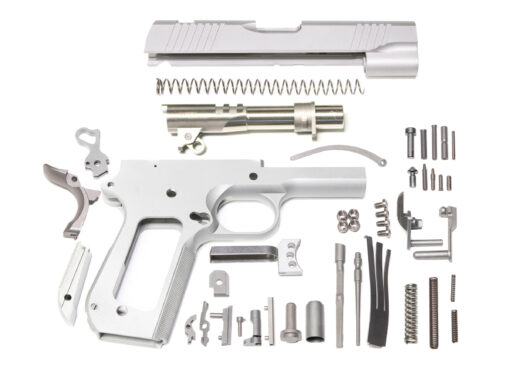 Bobtail Commander build kit  acp  Checkered Grip Frame  Novak Slide with Front rear serrations