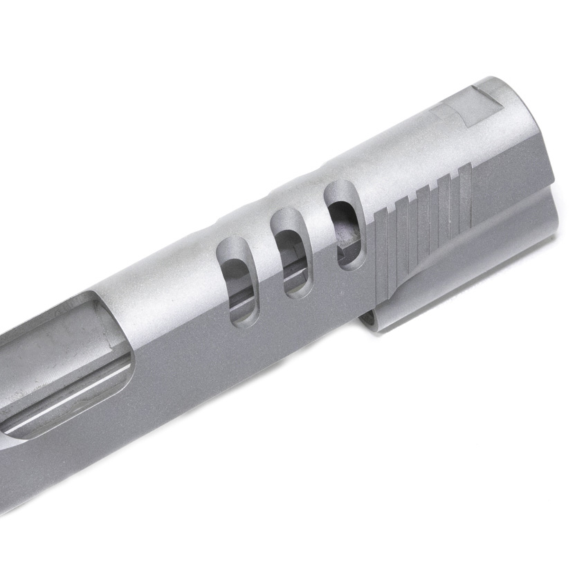 1911 GOVERNMENT SLIDE 5″ 416 OR 4140 45ACP WITH FRONT AND REAR