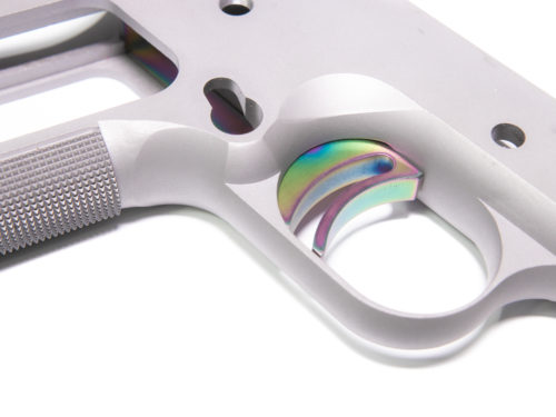 Custom Trigger Odyssey  Rainbow TiN Coated