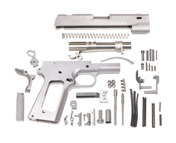 1911-Commander-Sentinel-Gun-kit-Stainless-with-Para ramped barrel