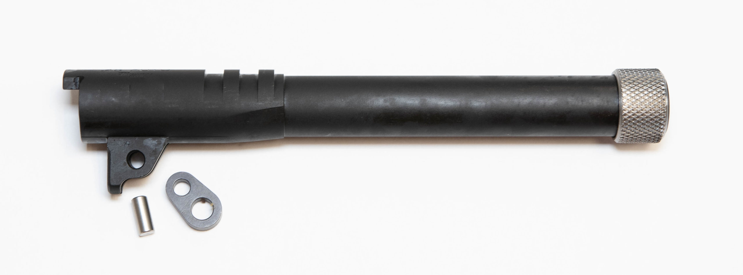 Spectre Supply 1911 Extended & Ported Barrel – .45 ACP, 5.94", Black Stainless