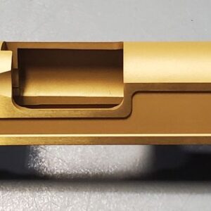 TiN 1911 COMMANDER ELIMINATOR PRO CUT SLIDE 9MM 4.25
